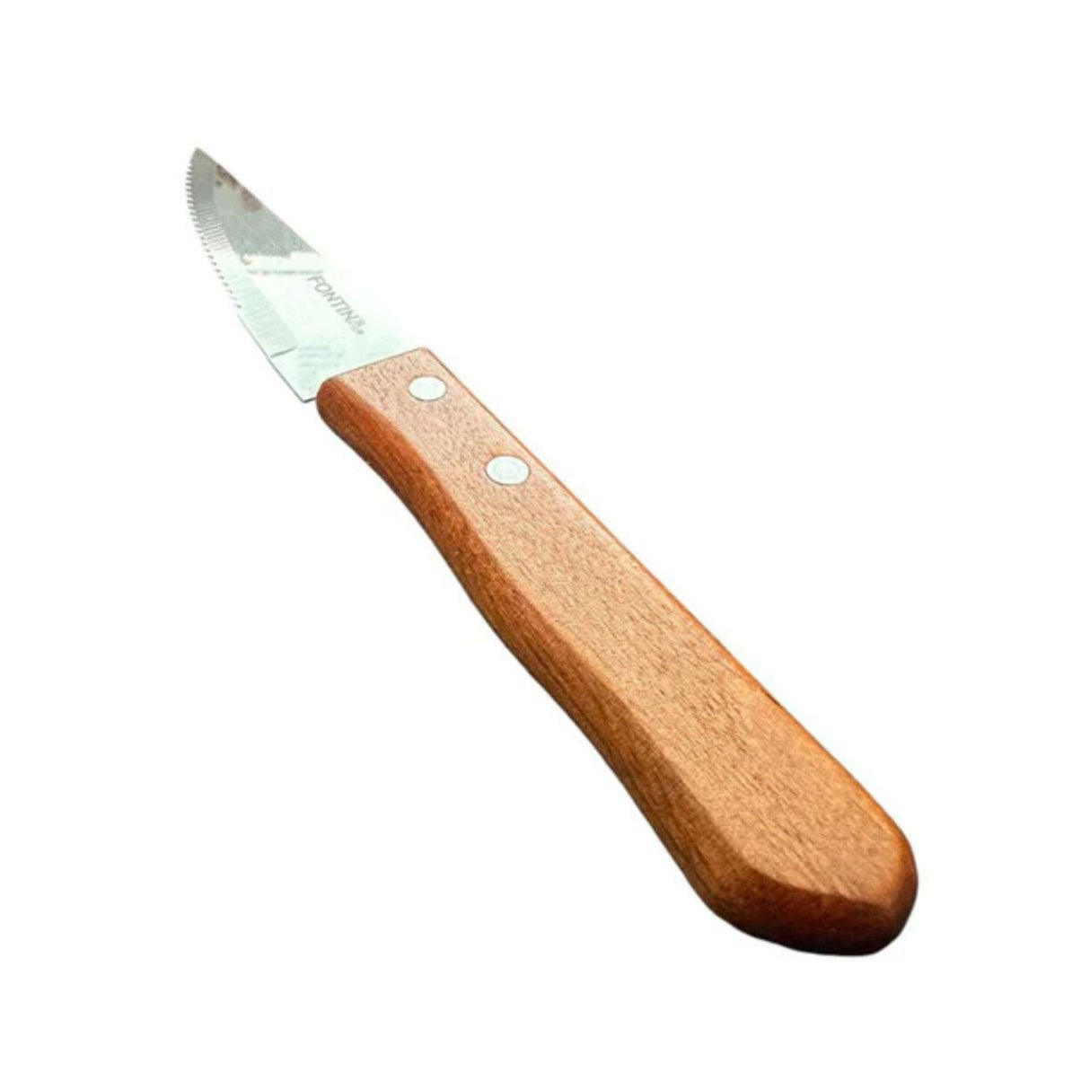 Set 6 Cuchillos Parrilleros de 22cm Acero Mango Madera. Disfruta de cortes precisos y cómodos en tus parrillas. ¡Haz tu pedido y mejora tu experiencia de cocina al aire libre!-2