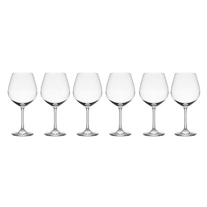 Set de 6 Copas de Vino Montepulciano Valley de 585ml, elegantes y resistentes. Ideales para vino tinto y blanco, con diseño sofisticado. ¡Compra ahora!-3
