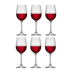 Set de 6 Copas de Vino Montepulciano Valley de 405ml, elegantes y resistentes. Ideales para vinos tintos, blancos y rosados. ¡Compra ahora y disfruta cada sorbo!-3