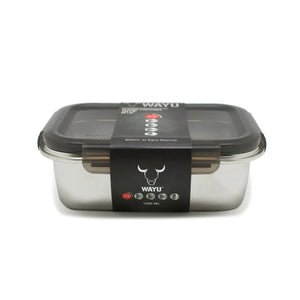 Contenedor Hermetico de 1300 Ml  Acero Microsafe Wayu