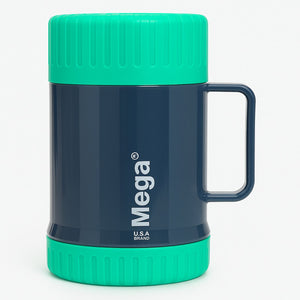 Termo New Magnum 430mL Turquesa, ideal para mantener tus bebidas frías o calientes por horas. ¡Compra ahora y disfruta de su diseño moderno!-1-1-1