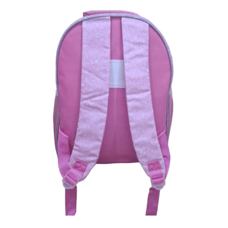 La Mochila Infantil Rosa Personajes Dibujos Animados Niños es perfecta para que los pequeños lleven sus cosas con estilo. ¡Compra la tuya y sorpréndelos!-2