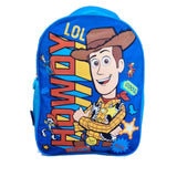 Mochila Infantil Vaquero Azul Estampado Divertido Niños