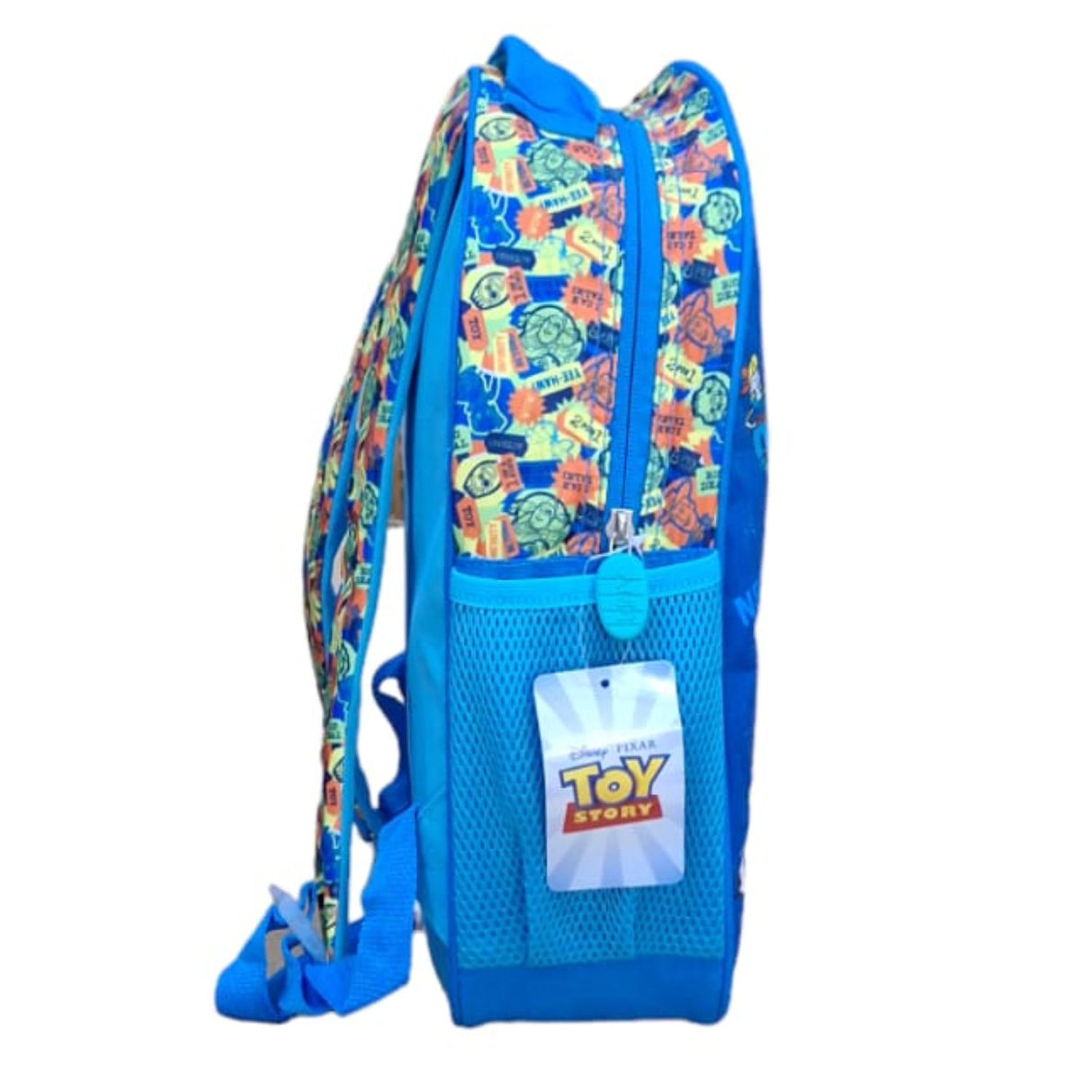 Mochila Infantil Vaquero Azul Estampado Divertido Niños