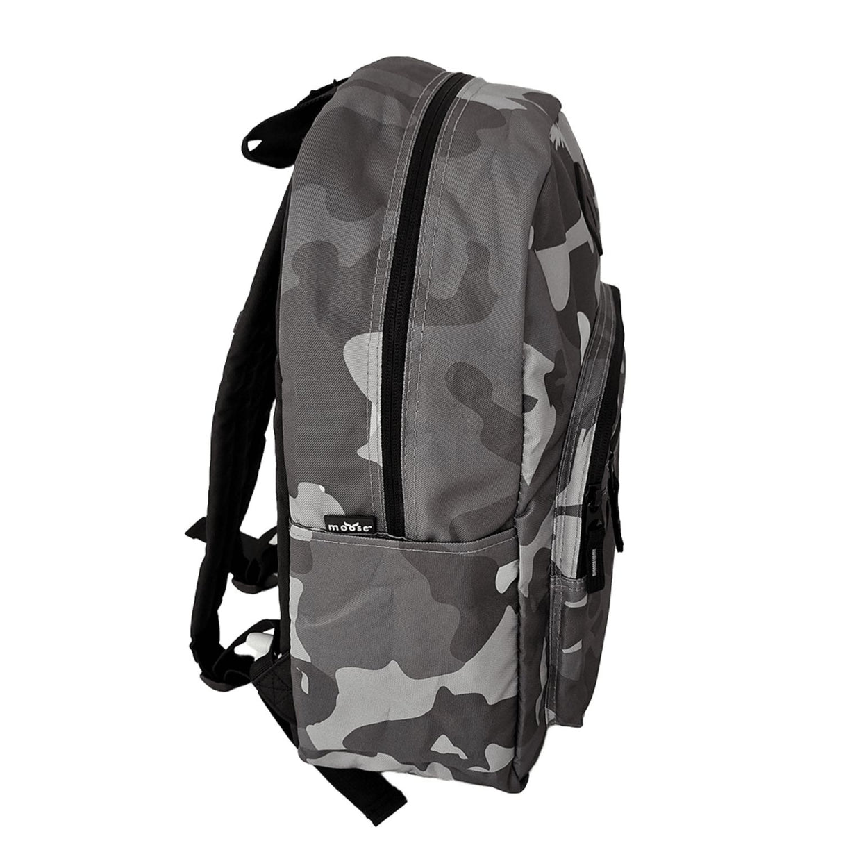 Mochila Camuflaje Gris Escolar Juvenil Resistente Moderna