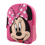 Mochila Infantil Rosa Diseño Ratón Lazo Lunares Niños