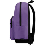 Mochila Escolar Juvenil Unisex Morado Resistente Moderna