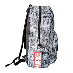 Mochila Estampado Cómics Blanco Negro Juvenil Casual Escolar Lleva tu estilo al siguiente nivel con esta mochila única y destaca en la escuela. ¡Compra ahora y marca la diferencia!-2