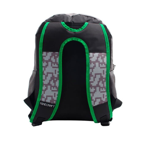 Mochila Escolar Juvenil Diseño Pixelado Gamer 18 Pulgadas