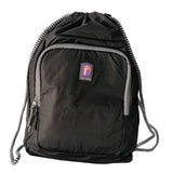 Mochila Negra Deportiva Impermeable Ligera Unisex Casual