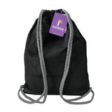 Mochila Negra Deportiva Impermeable Ligera Unisex Casual