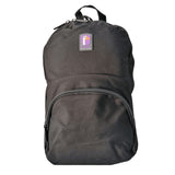 Mochila Negra Casual Resistente Viaje Escolares Unisex