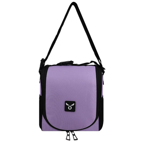 Lonchera colgante escolar térmica lavanda de 20 cm. Mantiene la temperatura de los alimentos, tiene correa ajustable y bolsillos internos. ¡Cómprala hoy!-1