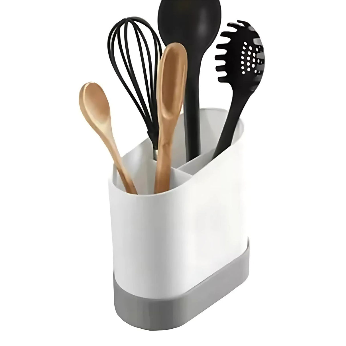 Escurridor de Cubiertos Organizador Cocina Moderno Blanco Mantén tu cocina ordenada y funcional. Descubre el tuyo hoy mismo.-3