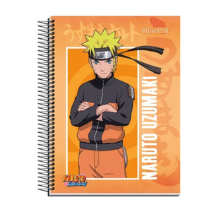Pack de 6 cuadernos con diseño de anime ninja, tapas duras y espiral. Perfectos para estudiantes y coleccionistas. ¡Lleva tu pasión por el anime a todas partes, cómpralos ahora!-3