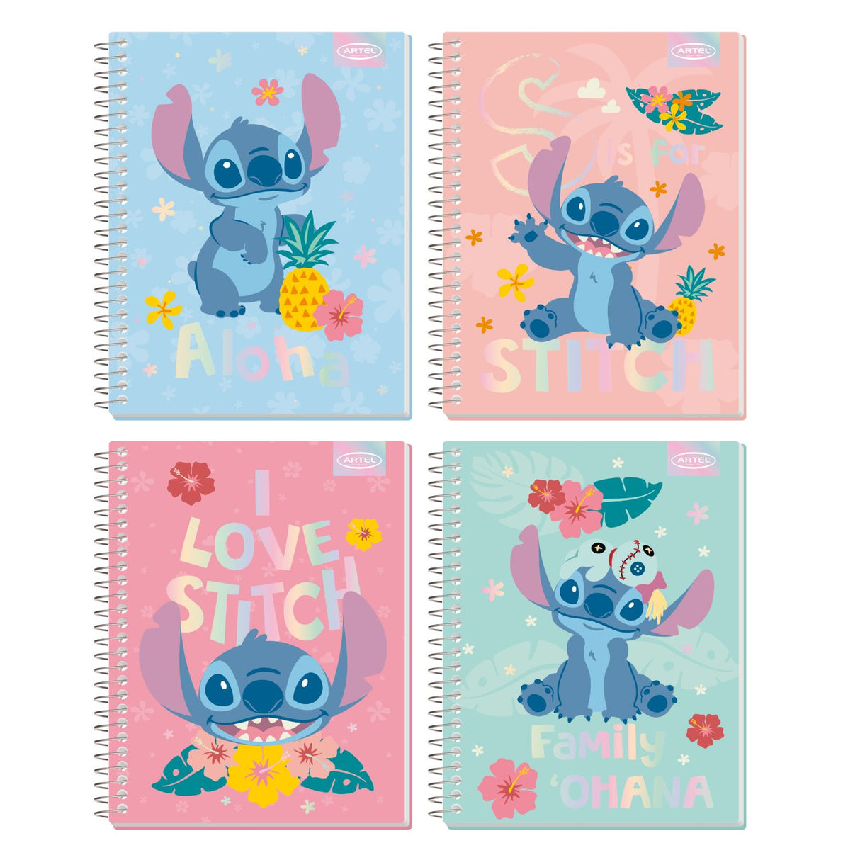 Pack 4 Cuadernos Espiral Diseño Personaje Azul Infantil

Estimula la creatividad de los niños con estos cuadernos vibrantes. ¡Compra ahora y haz que escribir sea divertido!-1
