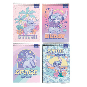Pack 6 Cuadernos Espiral Diseño Personajes 100 Hojas Escoalr