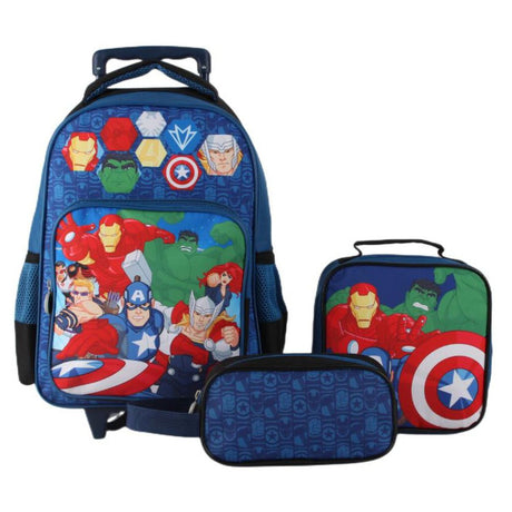 Pack 3 Piezas Mochila Escolar Superhéroes Niños Set Completo

Haz que el regreso a clases sea emocionante con este set vibrante. ¡Compra ahora y sorprende a tu pequeño héroe!-1