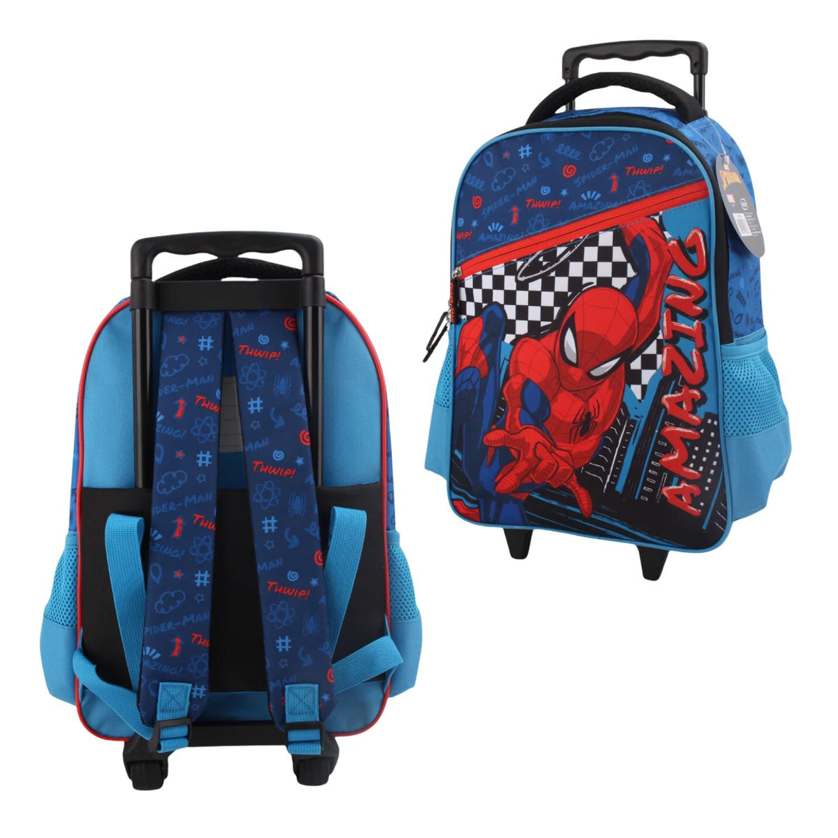 Pack 3 Piezas Mochila Escolar Infantil Superhéroe Azul Rojo

Haz que tus hijos disfruten de la escuela con estilo y comodidad. ¡Compra ahora y sorpréndelos con este divertido pack!-2