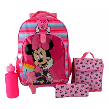 Pack 4 Piezas Mochila Infantil Botella Lonchera Estuche Rosa

Disfruta de un set práctico y divertido para tus pequeños. ¡Haz tu compra ahora y sorpréndelos con este encantador pack!-1