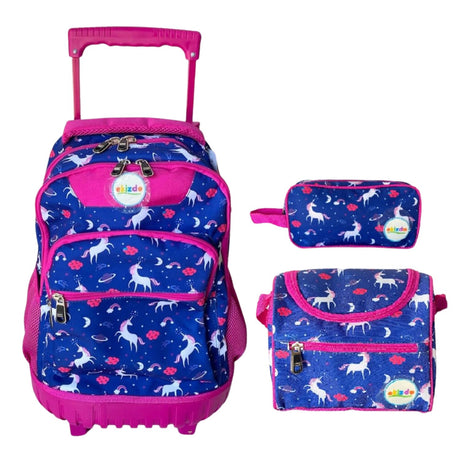 Pack 3 Piezas Mochila Escolar Unicornio Azul Rosa Niños

Haz que la vuelta al cole sea divertida y organizada. ¡Compra ahora y sorprende a tus pequeños con este encantador set escolar!-1