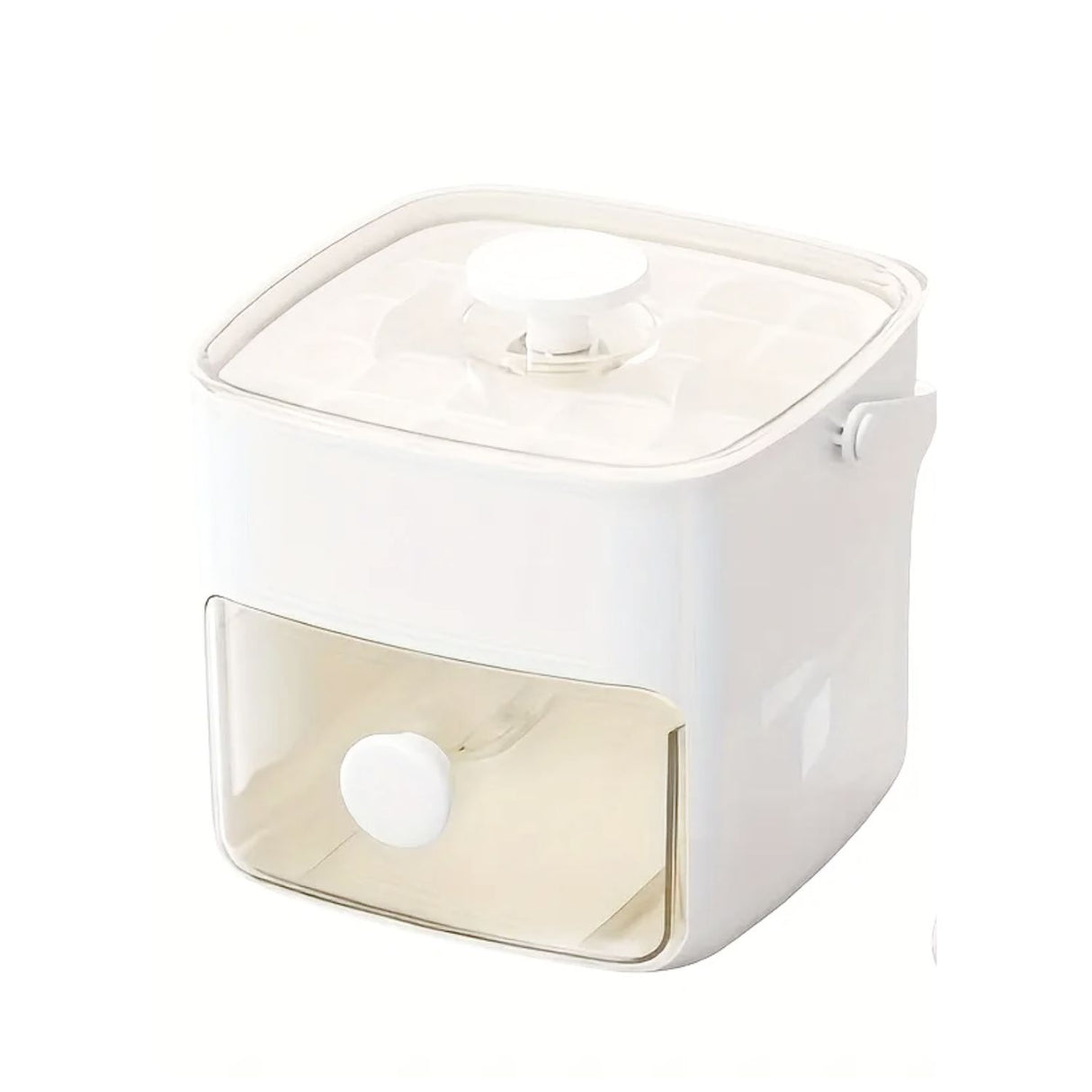 Cubetera de Hielo Portatil a Presion con Tapa Alta Capacidad Disfruta de hielo en minutos para tus bebidas. Consíguela ahora y mejora tus reuniones.-1-1