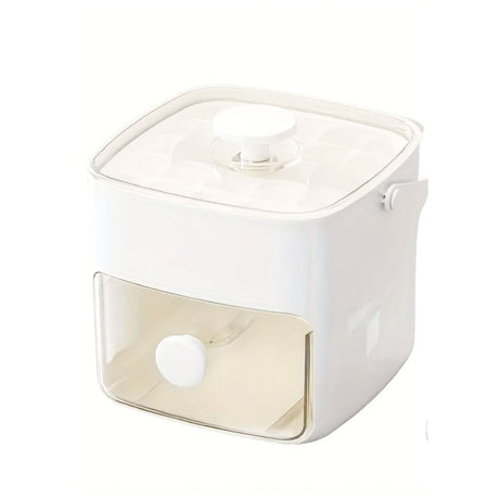 Cubetera de Hielo Portatil a Presion con Tapa Alta Capacidad Disfruta de hielo en minutos para tus bebidas. Consíguela ahora y mejora tus reuniones.-1-1