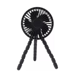 Ventilador Portatil Trípode Flexible Silencioso Recargable Disfruta de un aire fresco y cómodo en cualquier lugar. Compra el tuyo ahora y siéntete bien.-1-1