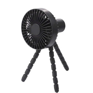 Ventilador Portatil Trípode Flexible Silencioso Recargable Disfruta de un aire fresco y cómodo en cualquier lugar. Compra el tuyo ahora y siéntete bien.-2-1