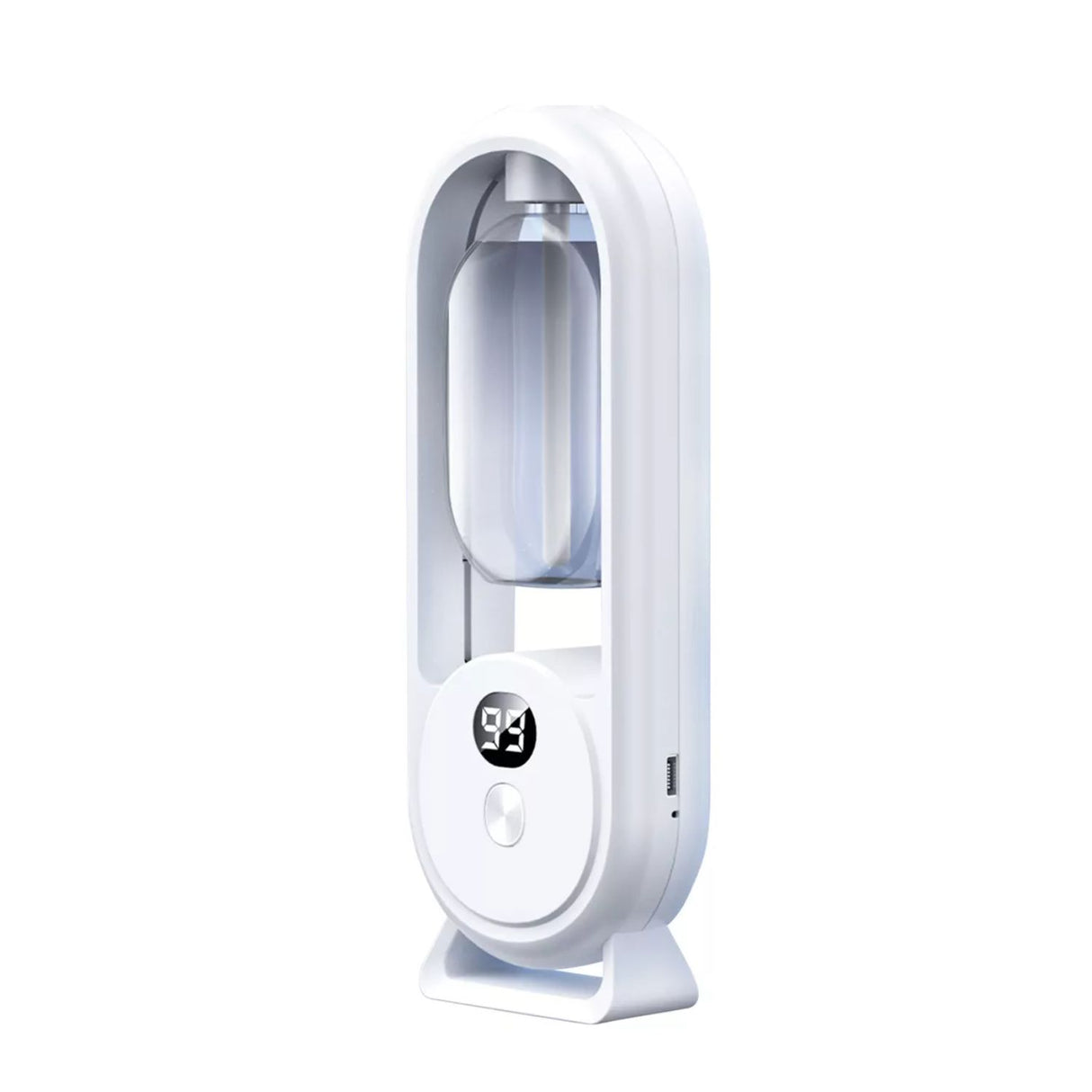 Ventilador Portátil Silencioso Recargable USB Compacto Disfruta de frescura en cualquier lugar. Compra ahora y mantente cómodo todo el día.-1-1