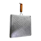 Tostador de Pan Mango Madera Rejillas Metalicas Cocina