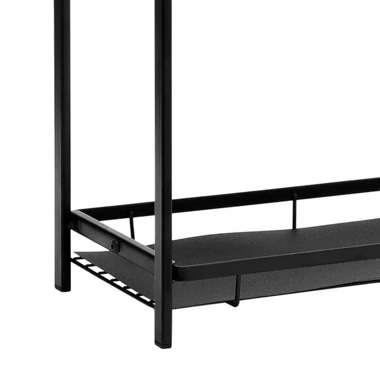 Estante Metálico Cocina Baño Organizador Doble Nivel Negro Maximiza tu espacio y organiza con estilo. Descubre cómo transformar tu hogar hoy.-2-1