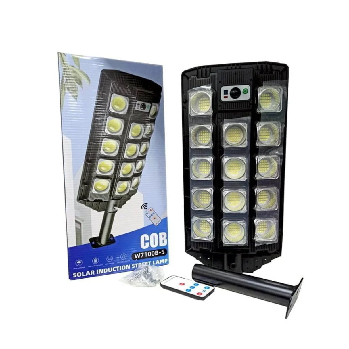 Lámpara Solar LED Control Exterior Ahorro Sensor Movimiento Ilumina tu espacio de forma eficiente y sostenible. Descubre más y mejora tu hogar hoy.-2-1