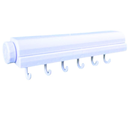 Colgador Ropa Pared Multifuncional Blanco Lineas Ropa Organiza tu espacio de forma eficiente y elegante. Descubre cómo mejorar tu hogar hoy mismo.-2-1