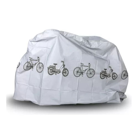 Funda Protectora Bicicleta Exterior Resistente Impermeable Protege tu bicicleta de la lluvia y el polvo. Compra ahora y mantén tu bici en perfectas condiciones.-1-1