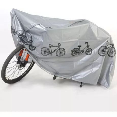 Funda Protectora Bicicleta Exterior Resistente Impermeable Protege tu bicicleta de la lluvia y el polvo. Compra ahora y mantén tu bici en perfectas condiciones.-2-1