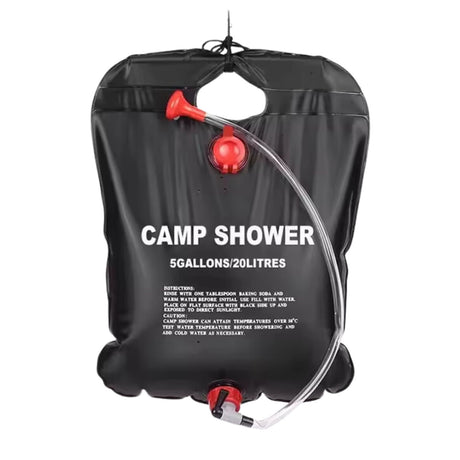 Ducha Portátil Camping 20 Litros Exterior Aventura Higiene Disfruta de una limpieza rápida y cómoda en tus aventuras al aire libre. ¡Consíguela ahora!-1-1