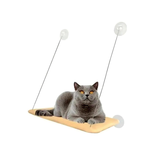 Cama Ventana Gato Soporte Succión Descanso Para Mascotas Ofrece comodidad y seguridad a tu gato. Consigue la mejor experiencia de descanso hoy mismo.-1-1