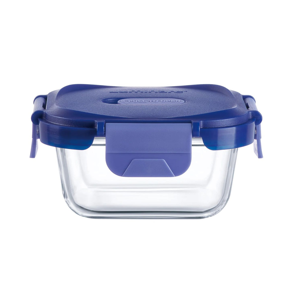 Pack 3 Contenedores Vidrio Hermético Cuadrado 320mL Luminarc. Perfectos para conservar tus alimentos frescos. ¡Compra ahora y organiza tu cocina!-2