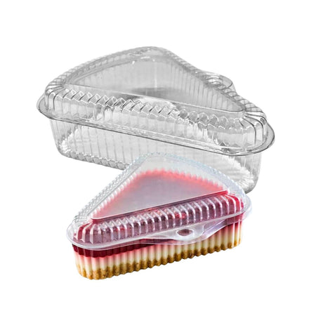Set 20 Porta Torta Plástica Baja Tapa Repostería Desechable. Ideal para postres fríos y presentación limpia. ¡Compra hoy!-2