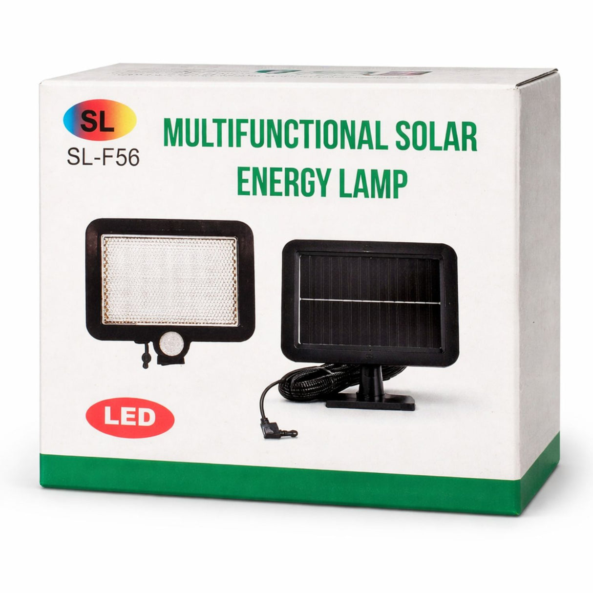 Foco Solar LED Luz Blanca con Sensor de Movimiento Exterior Plegable | Disparo.cl