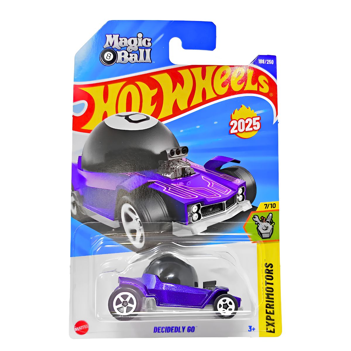 Hot Wheels Auto Magic 8 Ball Decidedly Go 70/250 Mattel