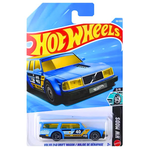 Hot Wheels Auto Volvo 240 Drift Wagon 69/250 HW Mods