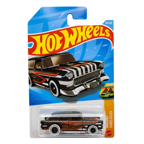 Hot Wheels Auto Classic '55 Nomad 164/250 Wagons Fondo blanco | Disparo.cl