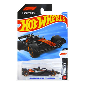 Hot Wheels Auto McLaren Formula 1 Team 20/250 Formula 1 fondo blanco | Disparo.cl