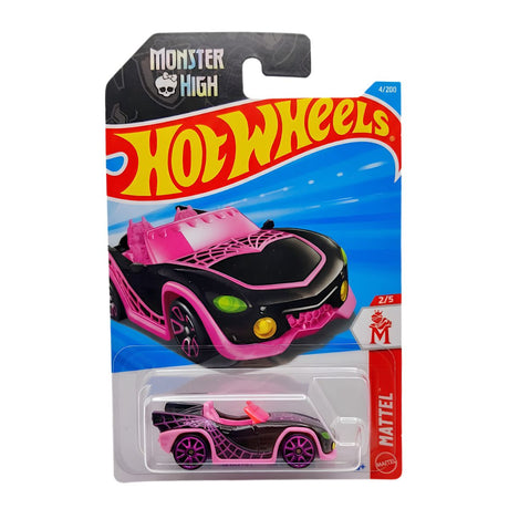Hot Wheels Auto Monster High Ghoul Mobile 48/250 Negro Fondo blanco | Disparo.cl