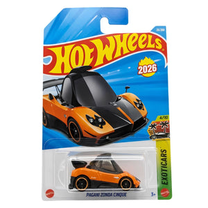 Hot Wheels Auto Pagani Zonda Cinque 26/250 Exoticars Fondo Blanco | Disparo.cl