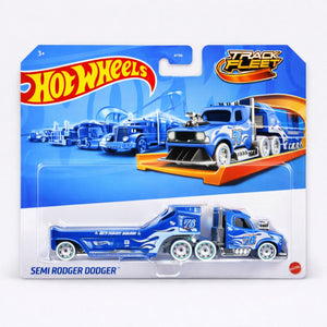 Hot Wheels Camion Semi Rodger Dodger Track Fleet Mattel