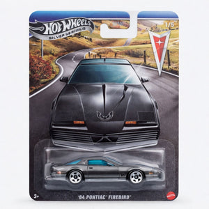 Hot Wheels Pontiac Firebird 1984 Negro Silver