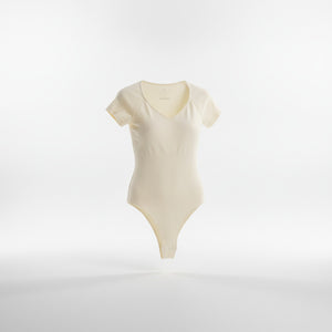 Body Manga Corta Colaless XS S Mantequilla Madame Skin